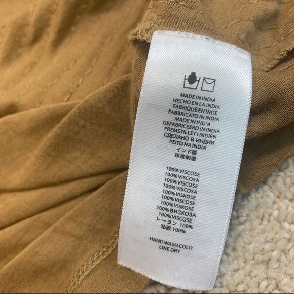 MICHAEL Michael Kors brown bronze sequin tank top camisole blouse Sz M sparkly - Picture 8 of 11